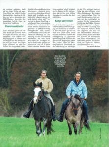 MeinPferd Mustang Ausritt im Bergischen mit Glücksrad