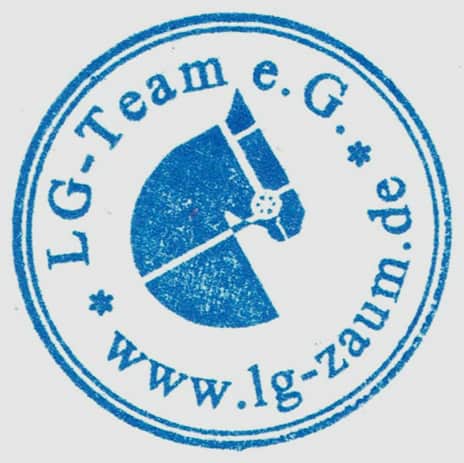 Siegelstempel der LG-Team eG