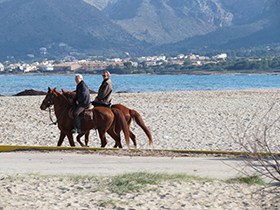 Spanien am Strand